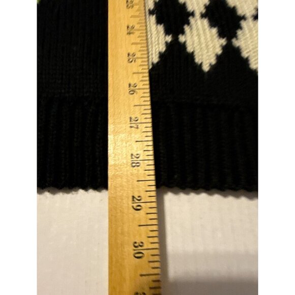 ZARA Oversized Embroidered Knit Sweater Size Large - Picture 9 of 12